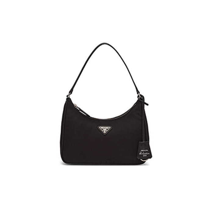 9a+quality prada re-edition 2005 re-nylon mini hobo shoulder bag